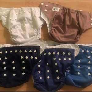 ▪️5 Noras Nursey Cover Diapers
